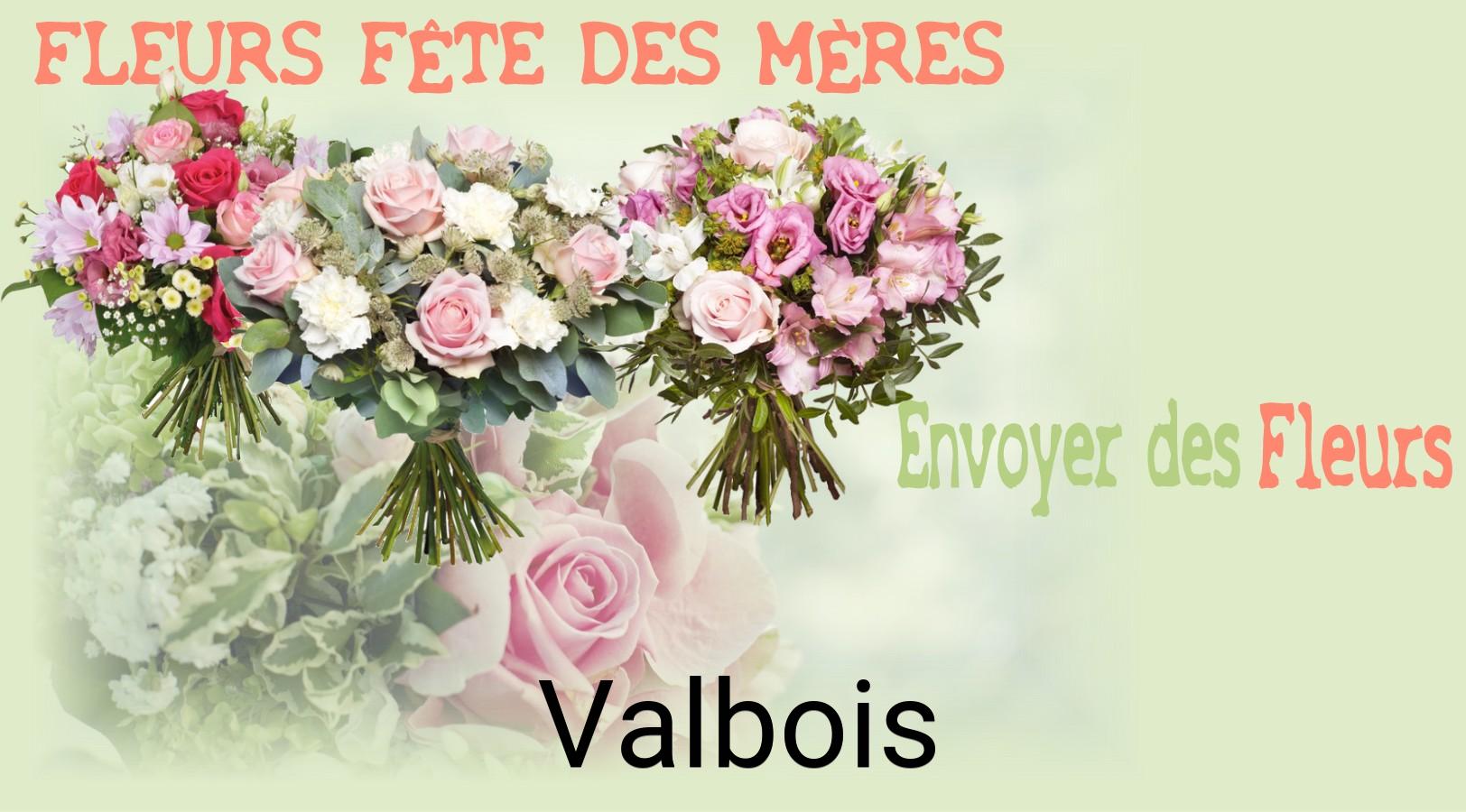 Bouquet de Fête des Mères livré à Valbois